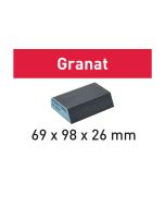 Set à 6 stuks schuurblokken 69x98x26mm - K120, fabr. Festool - type Granat CO I 201084