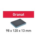 Set à 6 stuks schuursponzen 98x120x13mm - K60, fabr. Festool - type Granat I 201112