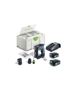 Schroef-/boormachine 12V, fabr. Festool - type CXS 12 2,5-Set
