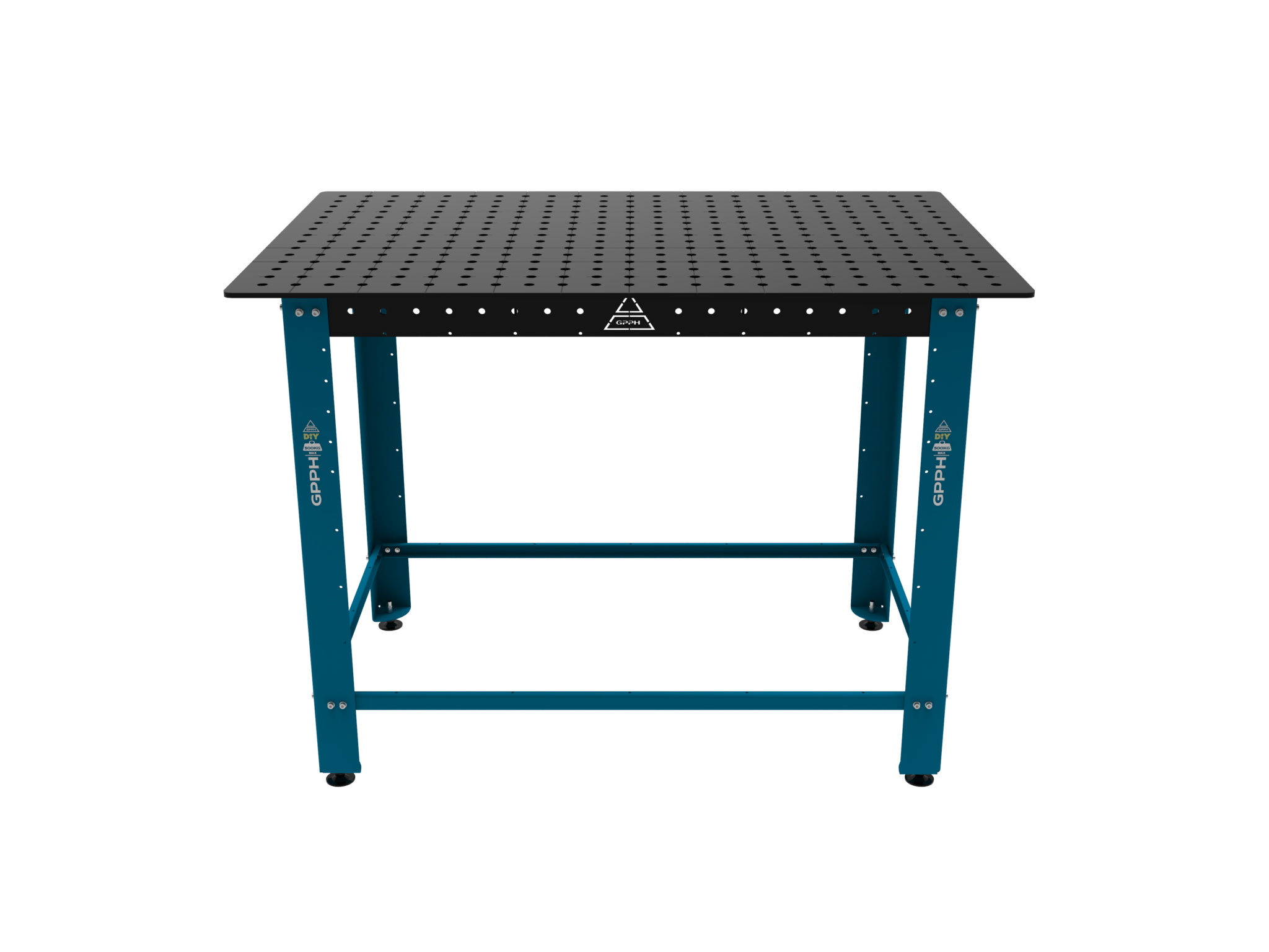 GPPH - DIY - Lastafel 8mm - 1.200x800mm 50x50 / Ø16mm - Afbeelding 2