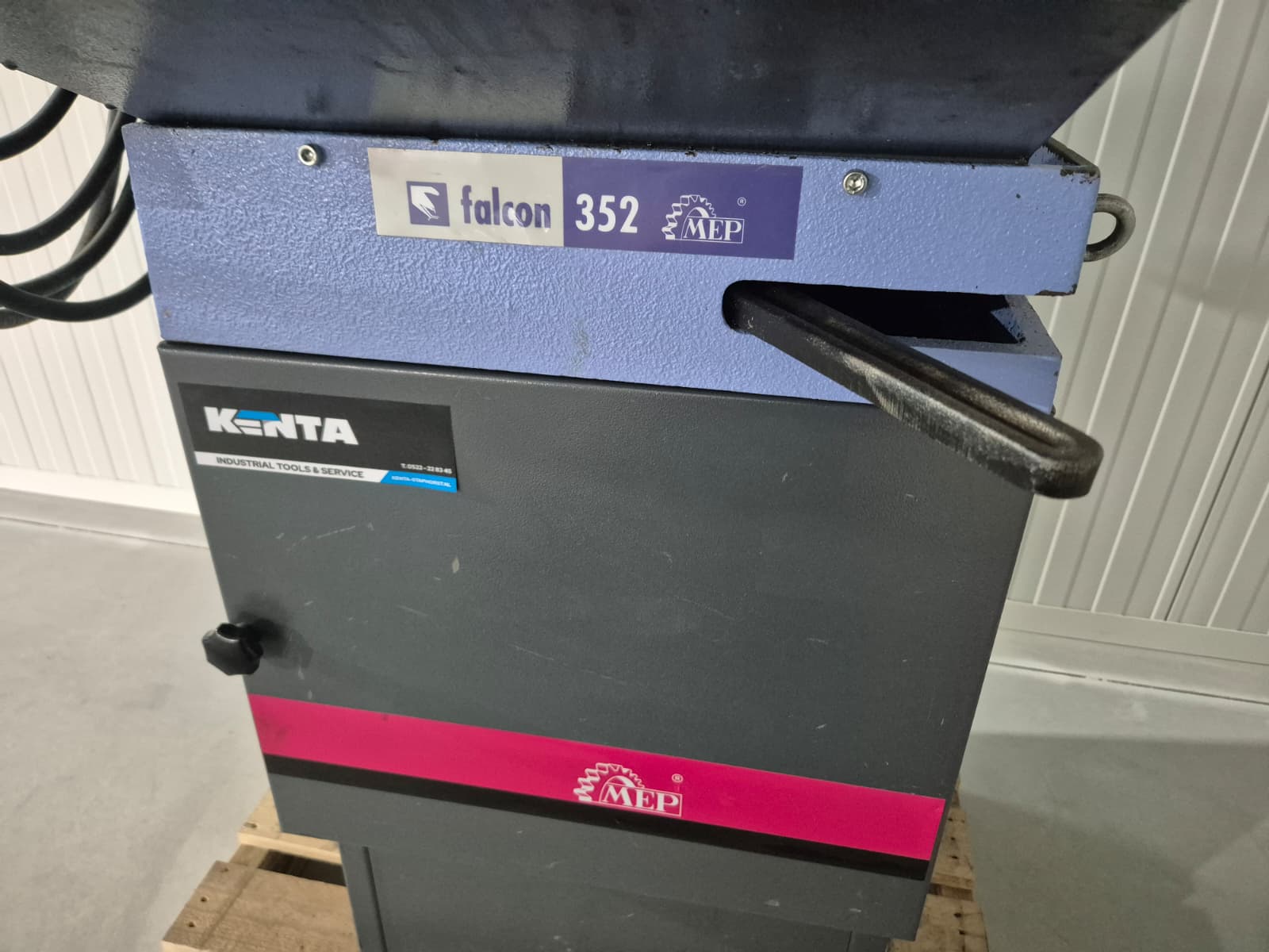 MEP – FALCON 352 – Metaalcirkelzaag 350mm – 400V (gebruikt), foto 5 van 6